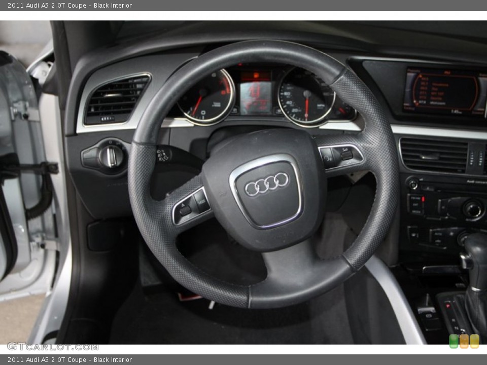 Black Interior Steering Wheel for the 2011 Audi A5 2.0T Coupe #74455958