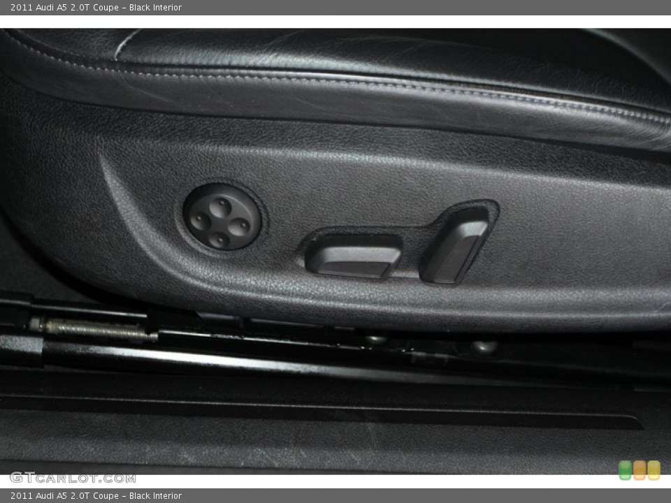 Black Interior Controls for the 2011 Audi A5 2.0T Coupe #74455975