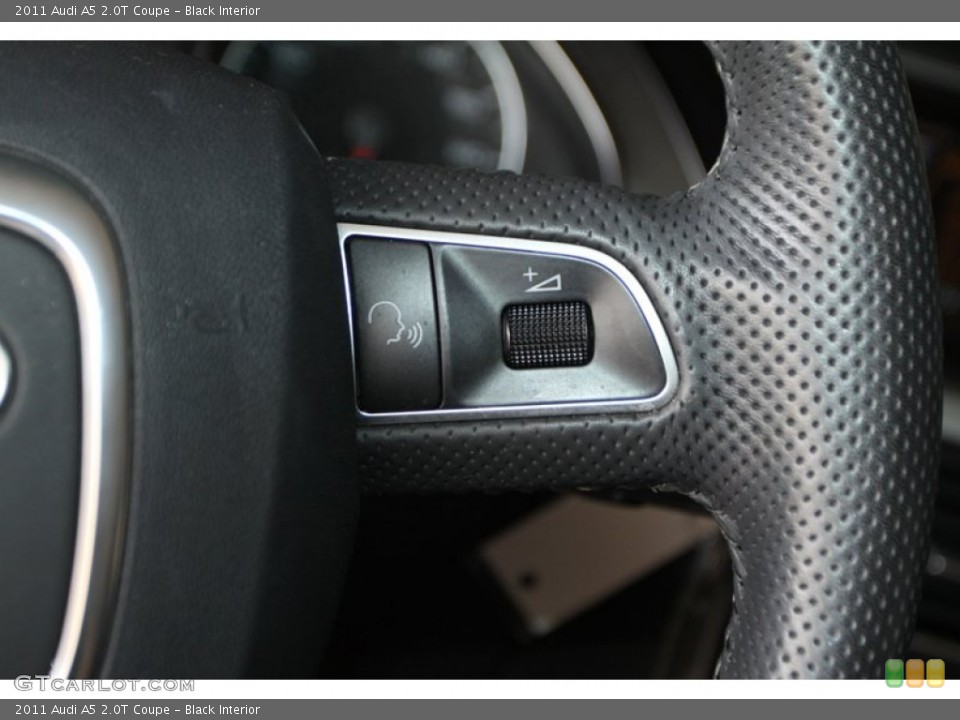 Black Interior Controls for the 2011 Audi A5 2.0T Coupe #74456052