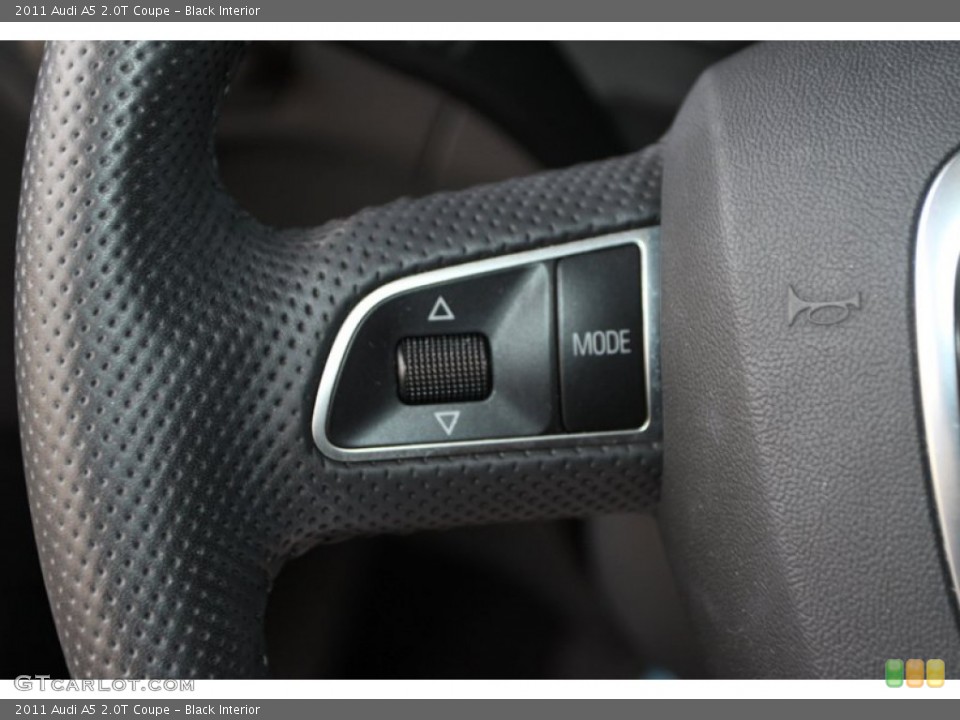 Black Interior Controls for the 2011 Audi A5 2.0T Coupe #74456075