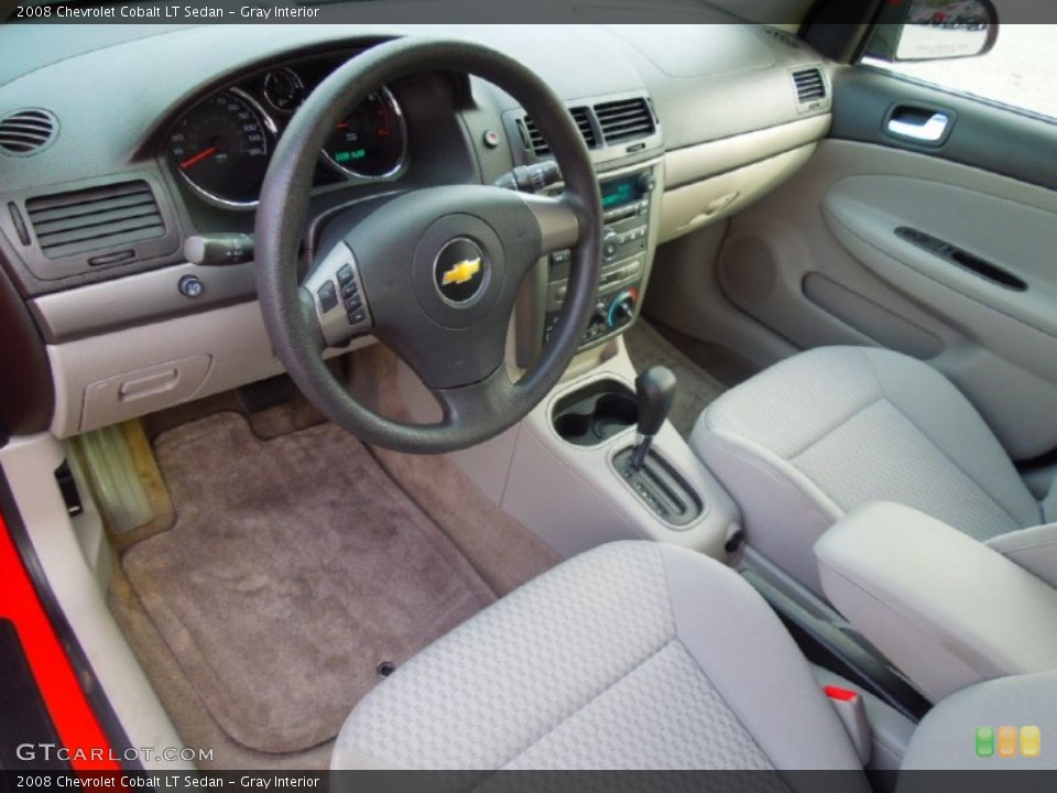 Gray Interior Prime Interior for the 2008 Chevrolet Cobalt LT Sedan #74456288