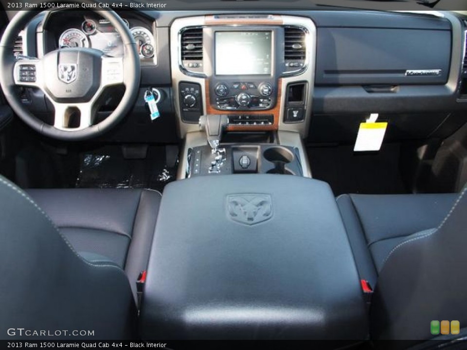 Black Interior Dashboard for the 2013 Ram 1500 Laramie Quad Cab 4x4 #74456875