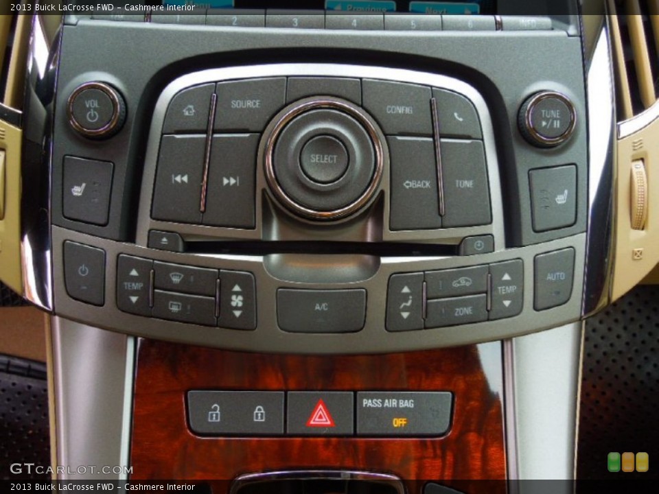 Cashmere Interior Controls for the 2013 Buick LaCrosse FWD #74458308