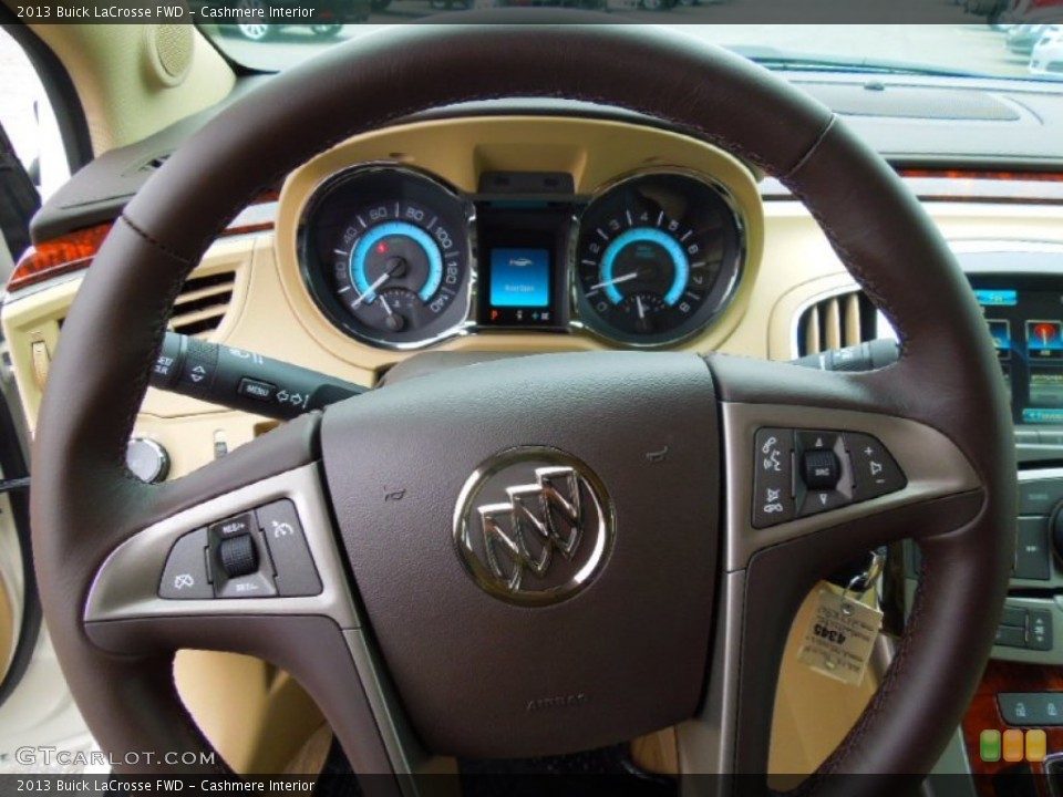 Cashmere Interior Steering Wheel for the 2013 Buick LaCrosse FWD #74458352