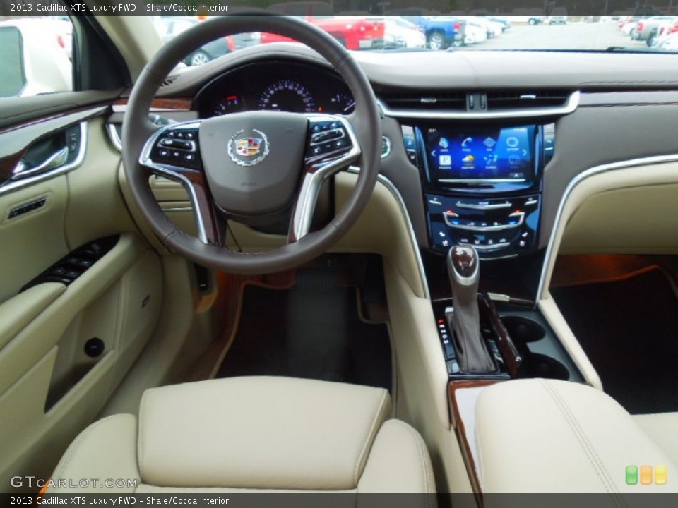 Shale/Cocoa Interior Dashboard for the 2013 Cadillac XTS Luxury FWD #74459627