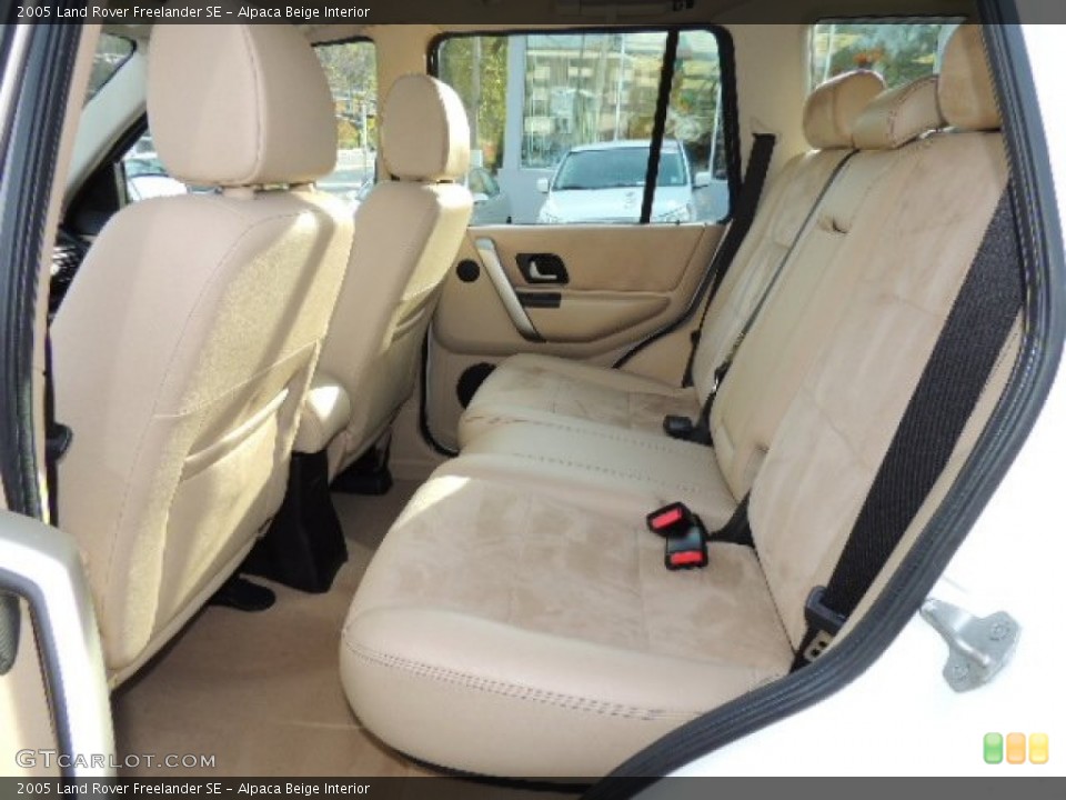 Alpaca Beige Interior Rear Seat for the 2005 Land Rover Freelander SE #74460253