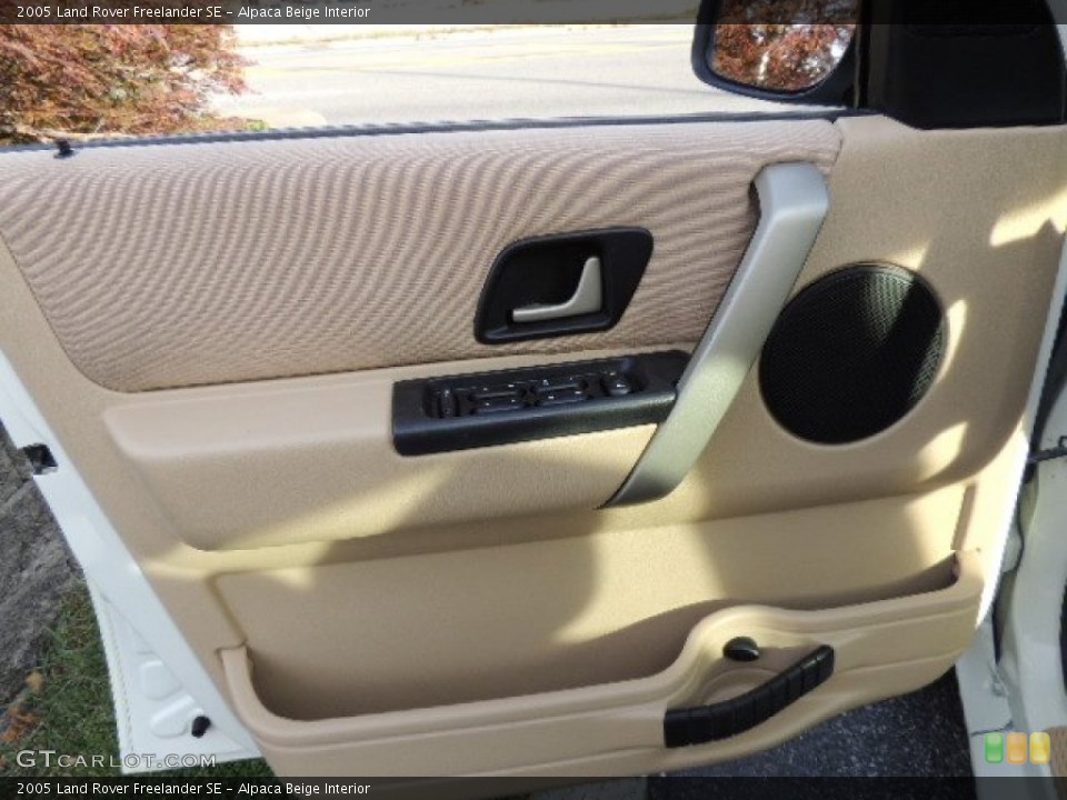 Alpaca Beige Interior Door Panel for the 2005 Land Rover Freelander SE #74460272