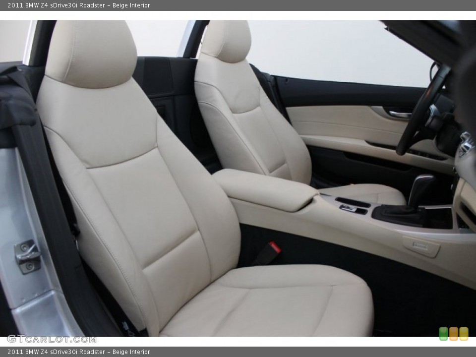 Beige Interior Front Seat for the 2011 BMW Z4 sDrive30i Roadster #74461819