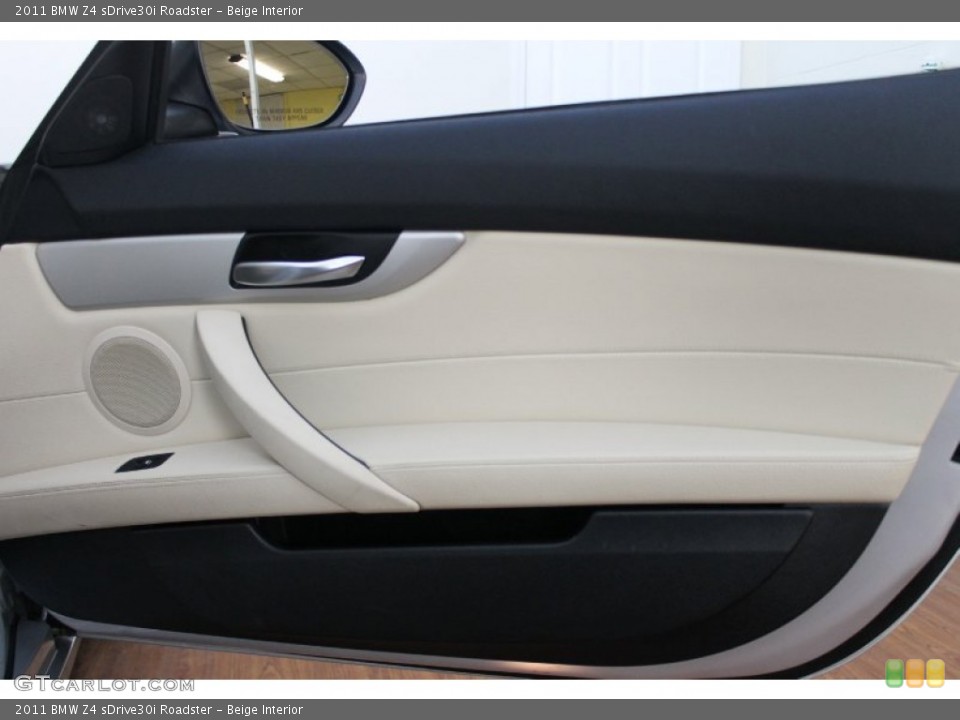 Beige Interior Door Panel for the 2011 BMW Z4 sDrive30i Roadster #74461884