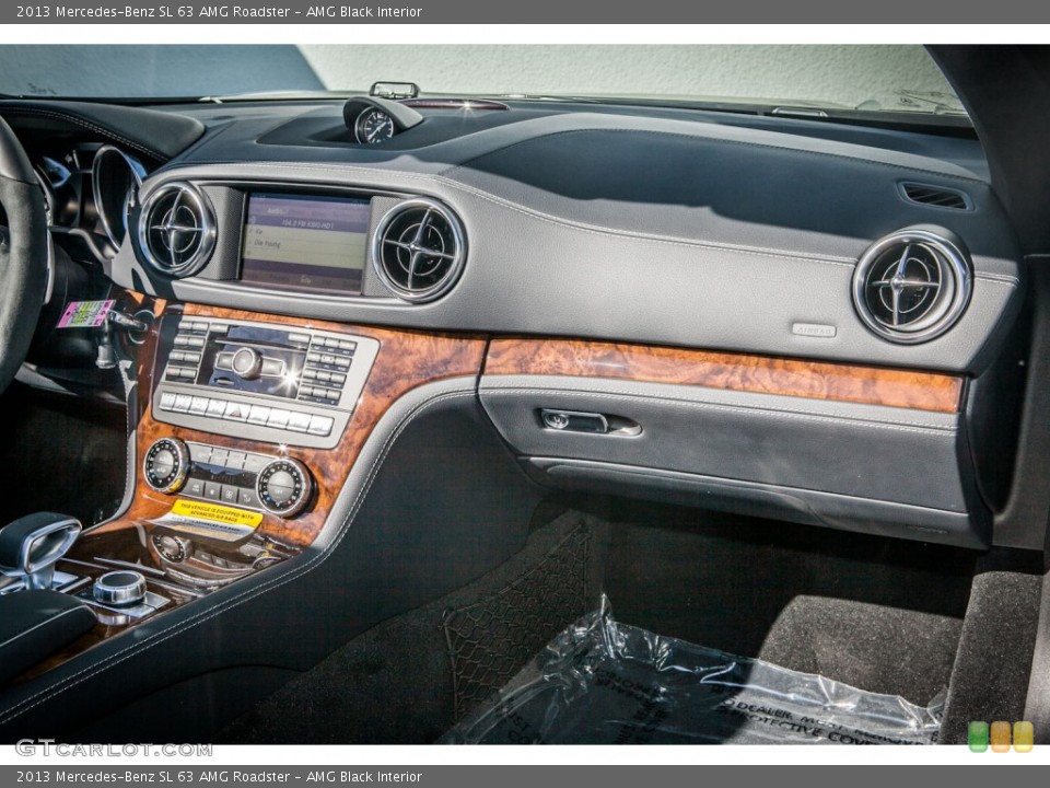 AMG Black Interior Dashboard for the 2013 Mercedes-Benz SL 63 AMG Roadster #74461959