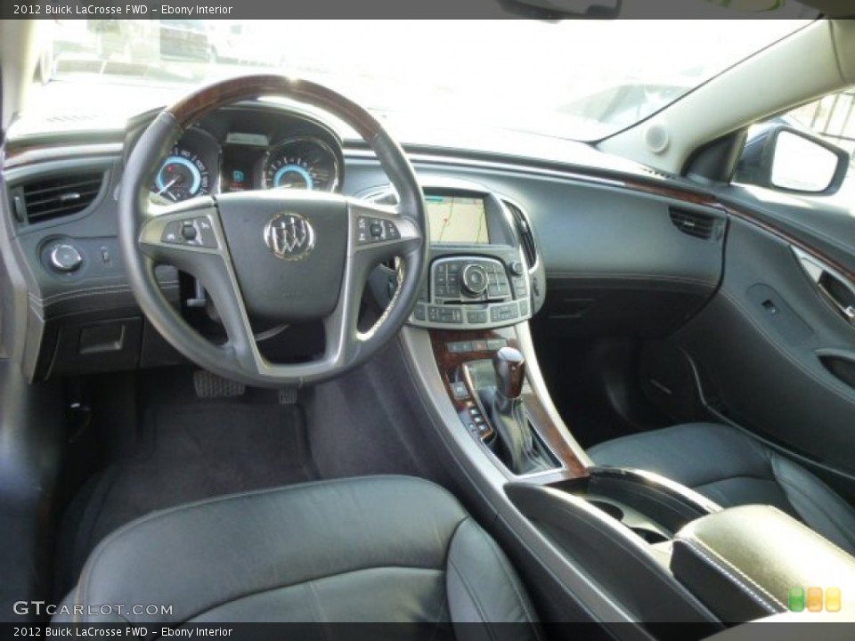 Ebony Interior Prime Interior for the 2012 Buick LaCrosse FWD #74461975