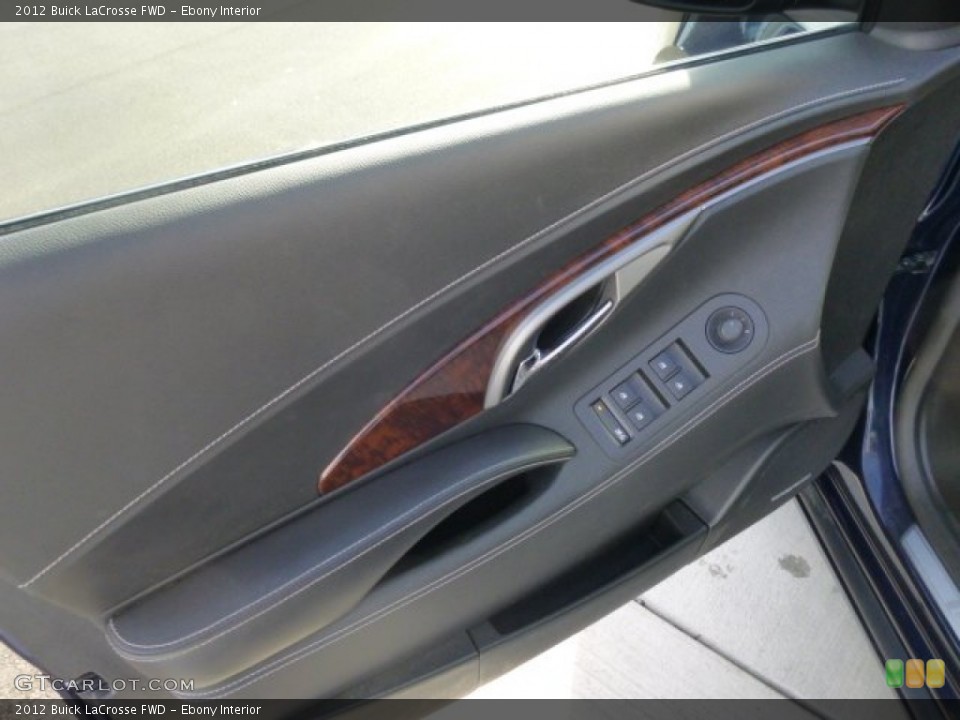 Ebony Interior Door Panel for the 2012 Buick LaCrosse FWD #74462005