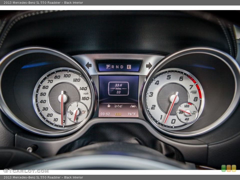 Black Interior Gauges for the 2013 Mercedes-Benz SL 550 Roadster #74462276