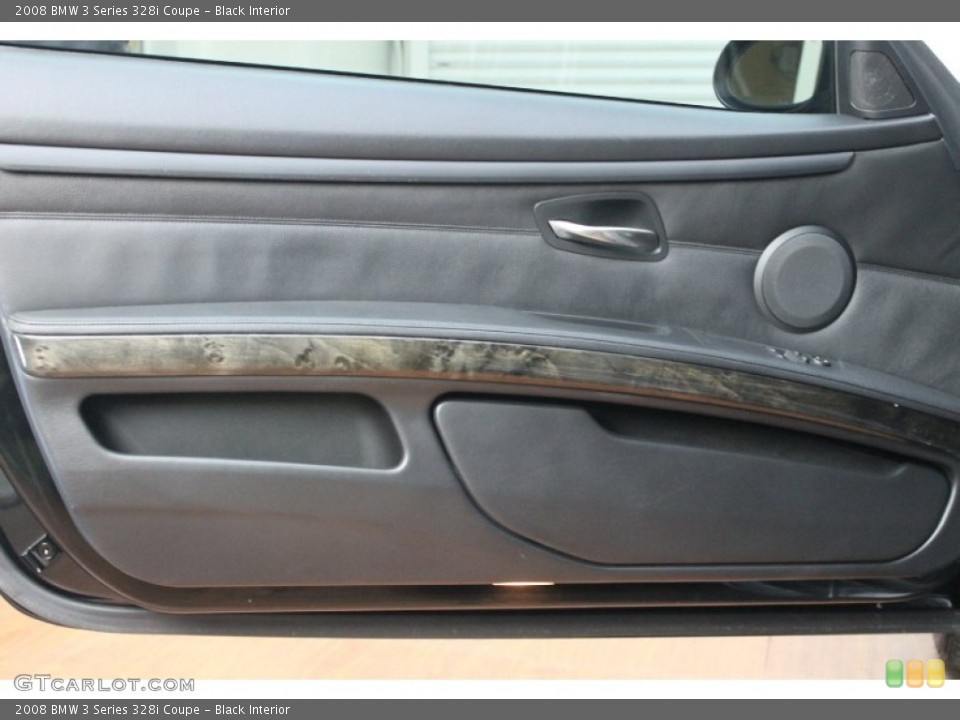 Black Interior Door Panel for the 2008 BMW 3 Series 328i Coupe #74463100