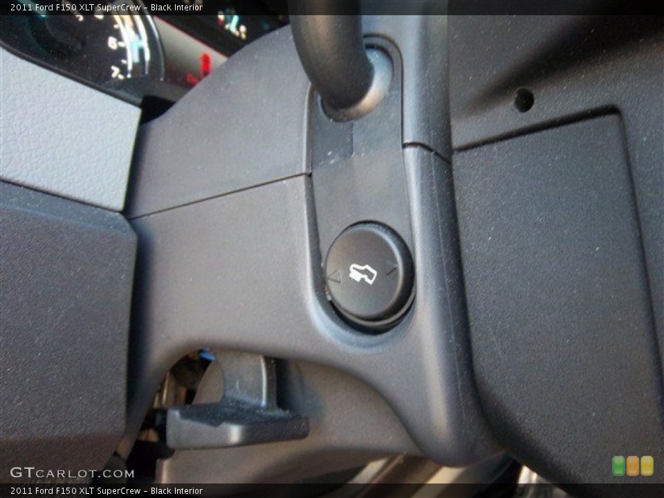 Black Interior Controls for the 2011 Ford F150 XLT SuperCrew #74466171