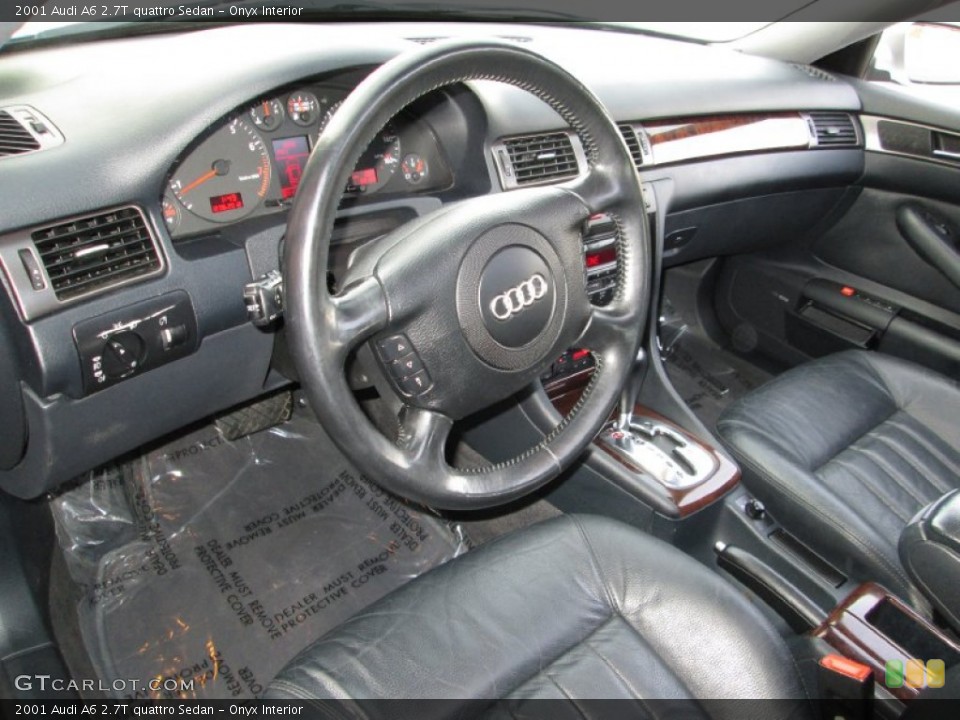 Onyx Interior Prime Interior for the 2001 Audi A6 2.7T quattro Sedan #74466656
