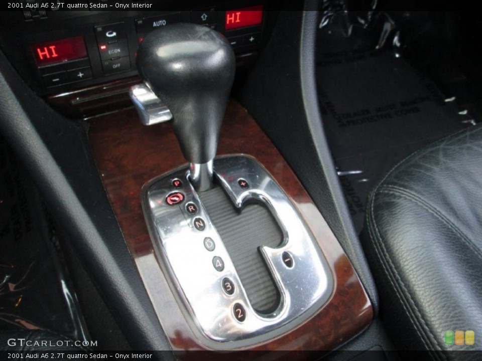 Onyx Interior Transmission for the 2001 Audi A6 2.7T quattro Sedan #74466756
