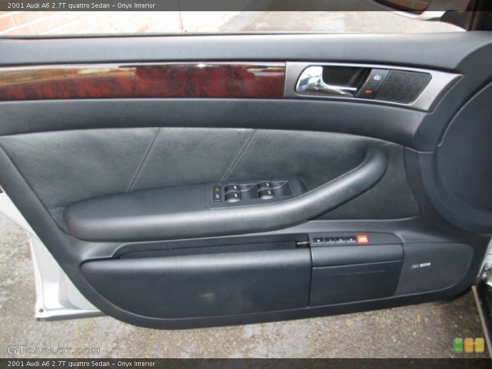 Onyx Interior Door Panel for the 2001 Audi A6 2.7T quattro Sedan #74466903