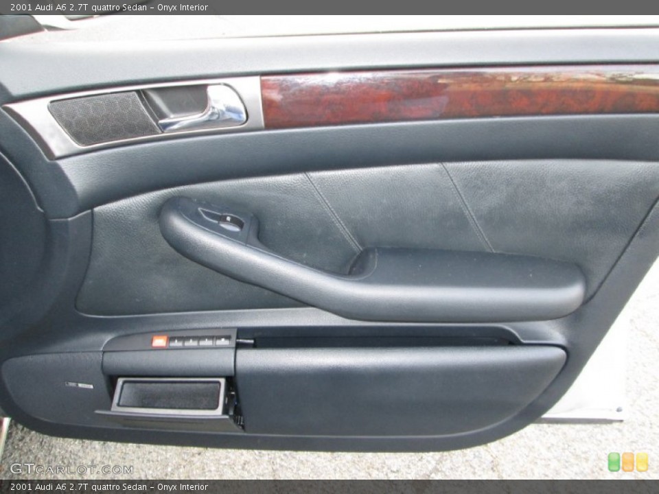 Onyx Interior Door Panel for the 2001 Audi A6 2.7T quattro Sedan #74466922