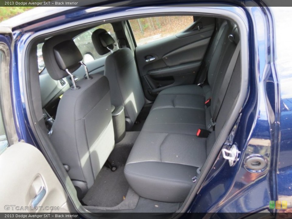 Black Interior Rear Seat for the 2013 Dodge Avenger SXT #74467645