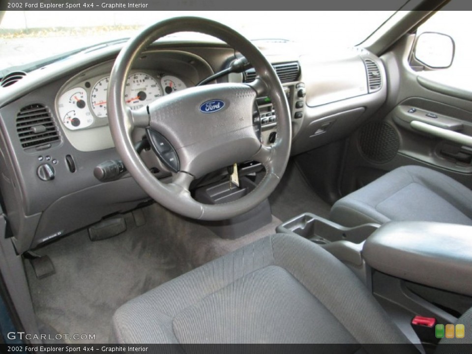 Graphite Interior Prime Interior for the 2002 Ford Explorer Sport 4x4 #74467886