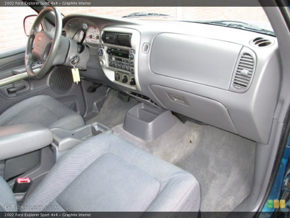 Graphite Interior Dashboard for the 2002 Ford Explorer Sport 4x4 #74467904