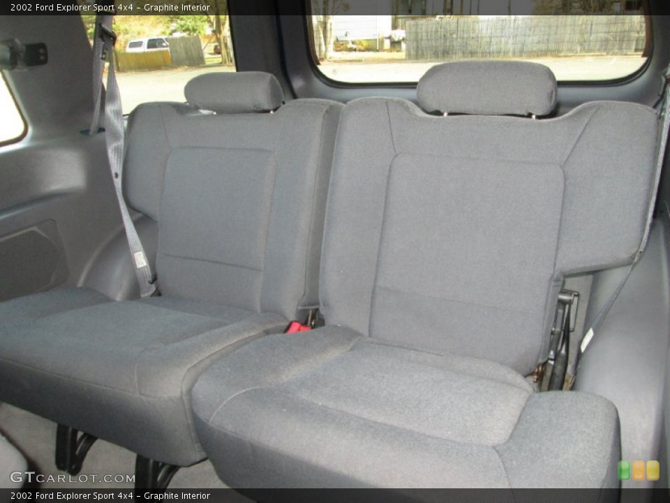 Graphite Interior Rear Seat for the 2002 Ford Explorer Sport 4x4 #74467919