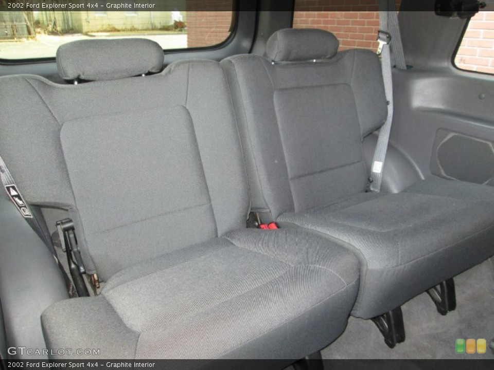Graphite Interior Rear Seat for the 2002 Ford Explorer Sport 4x4 #74467934