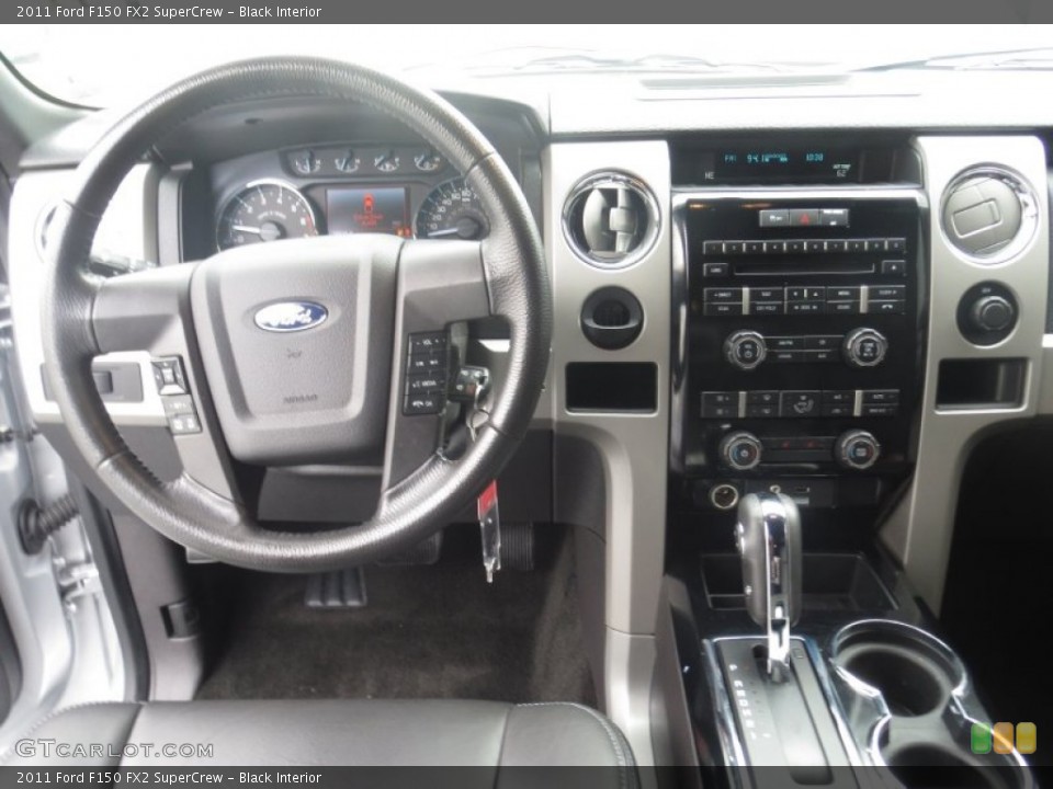 Black Interior Dashboard for the 2011 Ford F150 FX2 SuperCrew #74472716