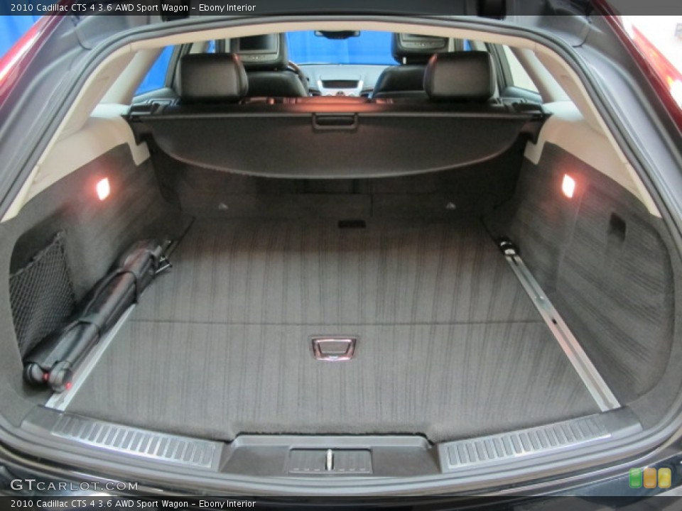 Ebony Interior Trunk for the 2010 Cadillac CTS 4 3.6 AWD Sport Wagon #74474996