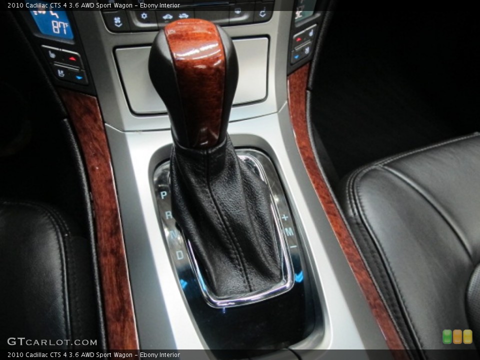 Ebony Interior Transmission for the 2010 Cadillac CTS 4 3.6 AWD Sport Wagon #74475406
