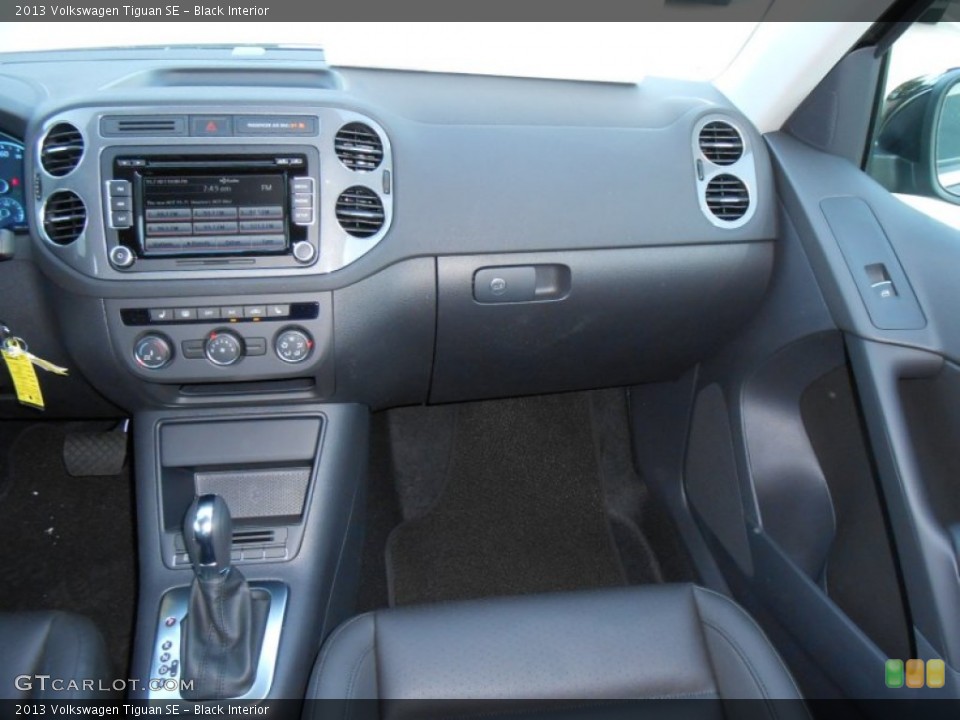 Black Interior Dashboard for the 2013 Volkswagen Tiguan SE #74476997