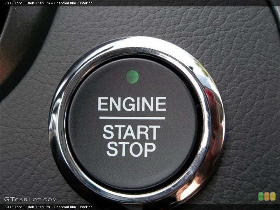 Charcoal Black Interior Controls for the 2013 Ford Fusion Titanium #74477019