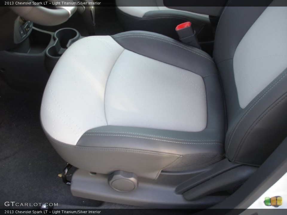 Light Titanium/Silver Interior Front Seat for the 2013 Chevrolet Spark LT #74477309