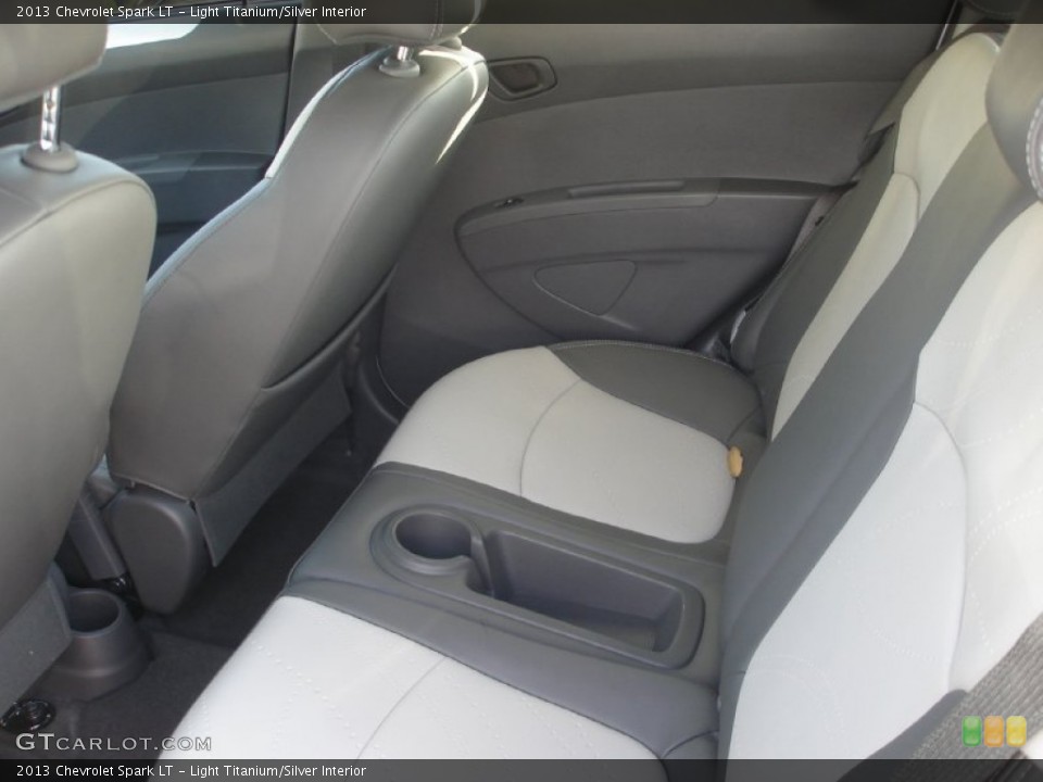 Light Titanium/Silver Interior Rear Seat for the 2013 Chevrolet Spark LT #74477327