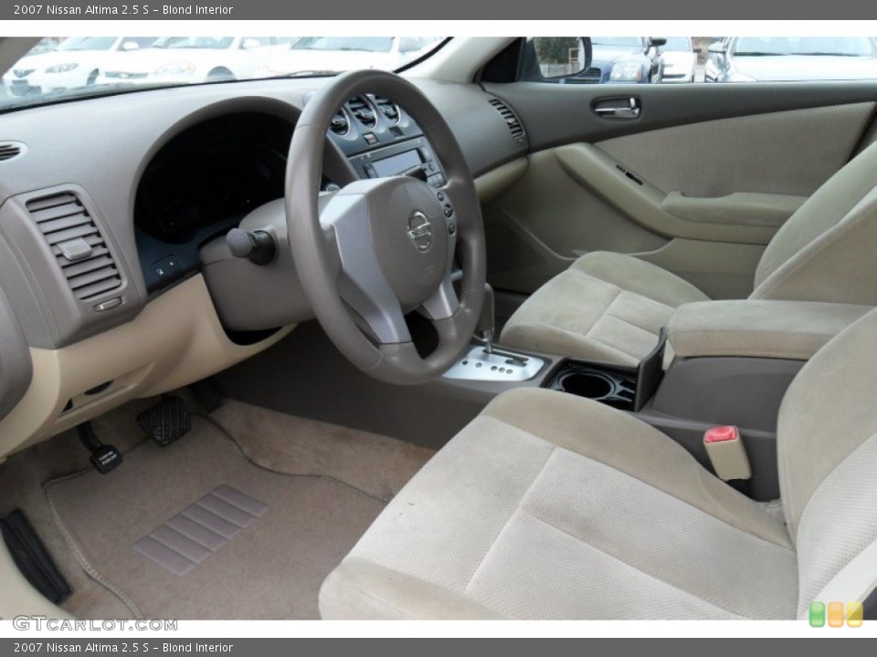 Blond Interior Prime Interior for the 2007 Nissan Altima 2.5 S #74478362