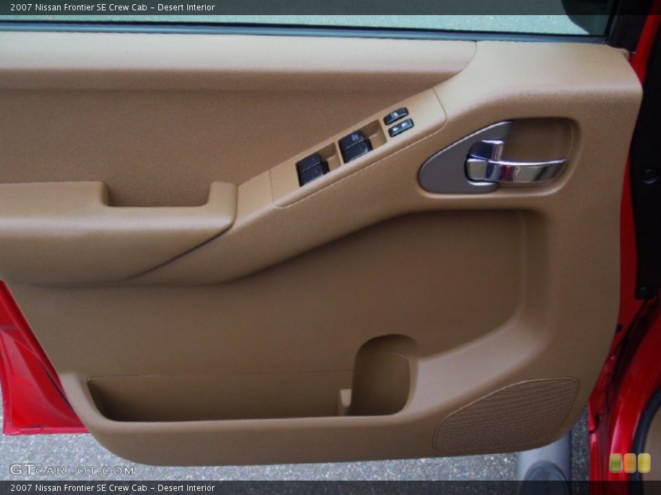 Desert Interior Door Panel for the 2007 Nissan Frontier SE Crew Cab #74479370