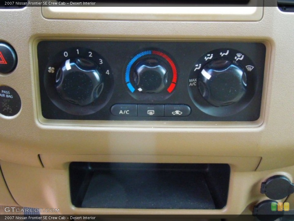 Desert Interior Controls for the 2007 Nissan Frontier SE Crew Cab #74479421