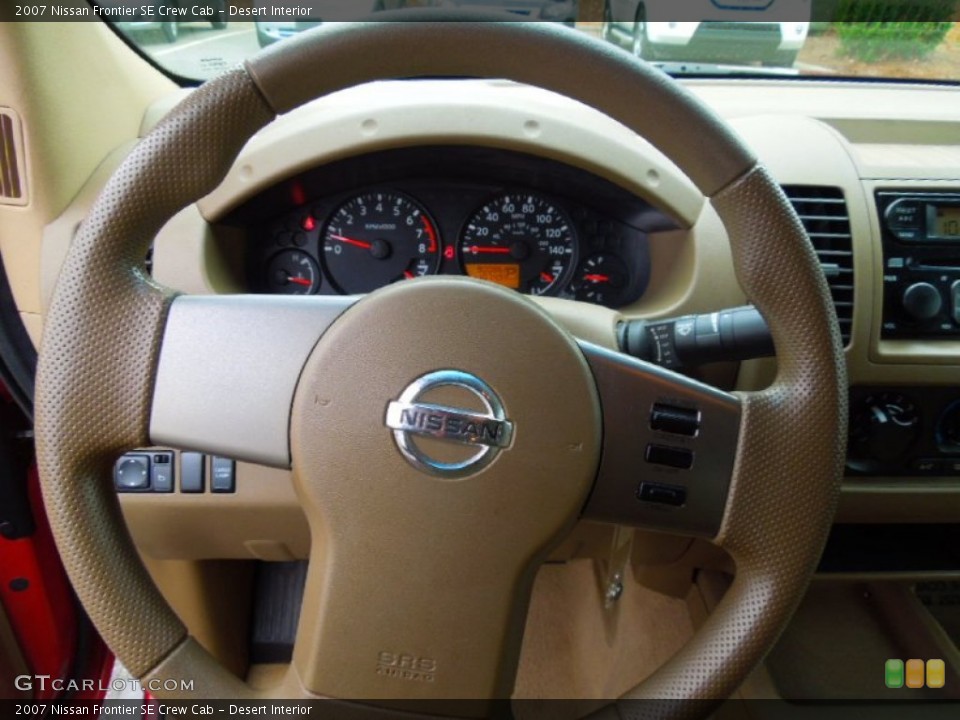 Desert Interior Steering Wheel for the 2007 Nissan Frontier SE Crew Cab #74479446