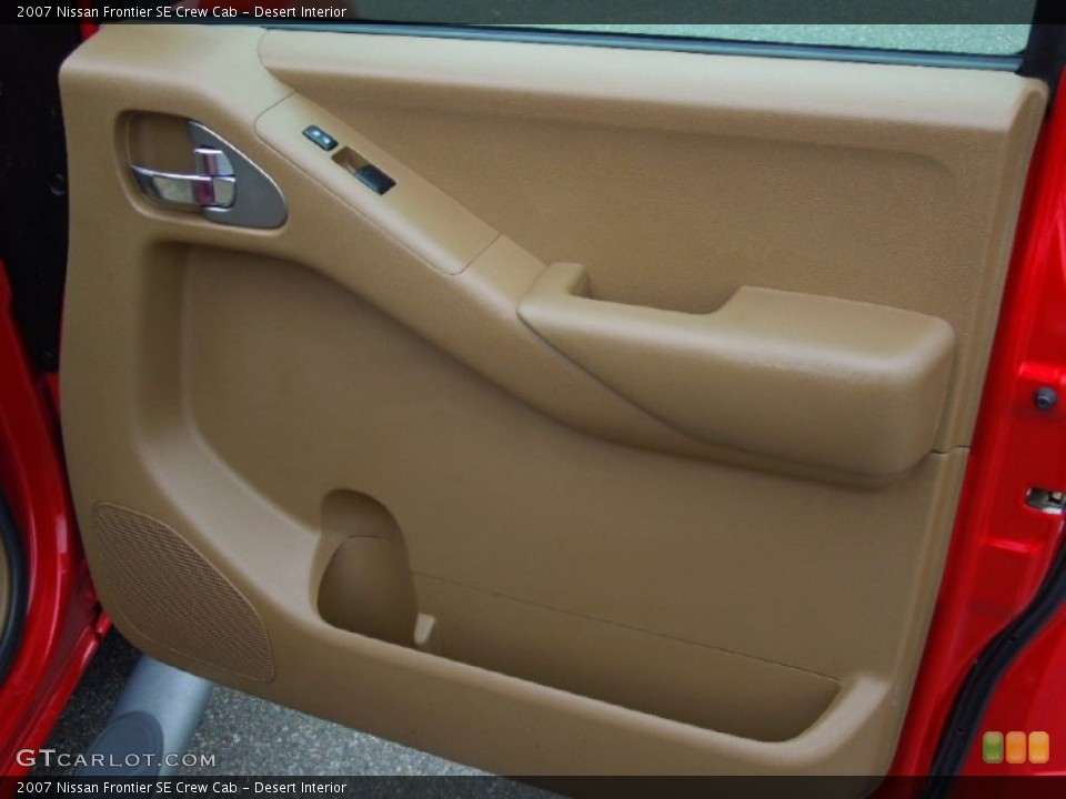 Desert Interior Door Panel for the 2007 Nissan Frontier SE Crew Cab #74479550