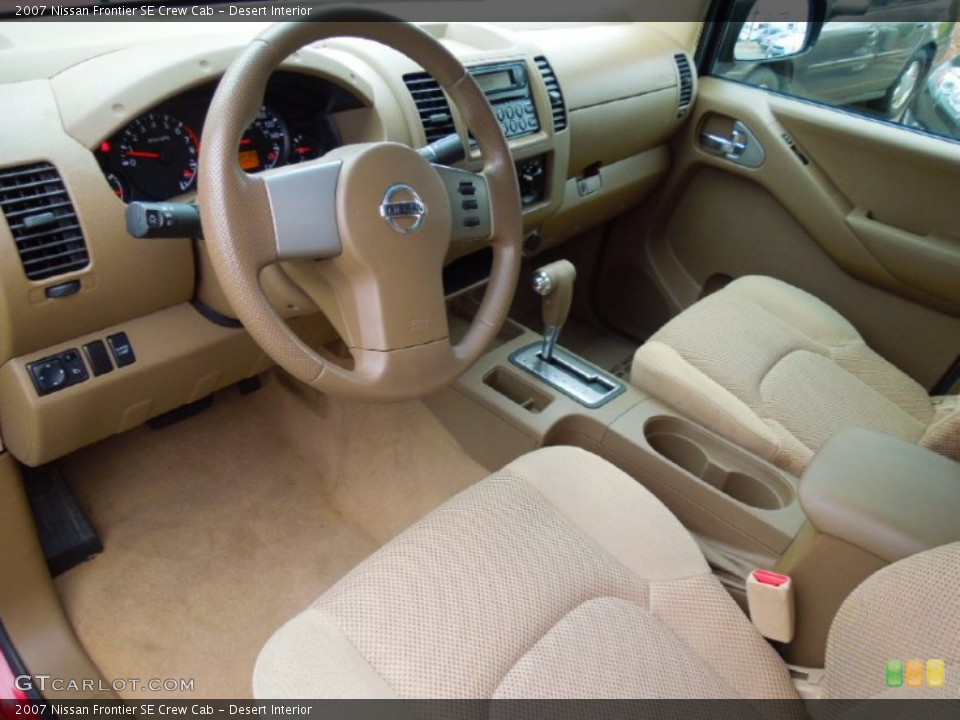 Desert Interior Prime Interior for the 2007 Nissan Frontier SE Crew Cab #74479606
