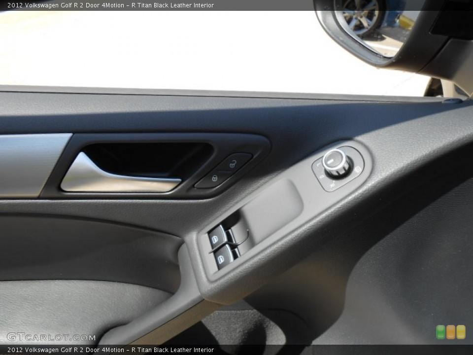R Titan Black Leather Interior Controls for the 2012 Volkswagen Golf R 2 Door 4Motion #74480417