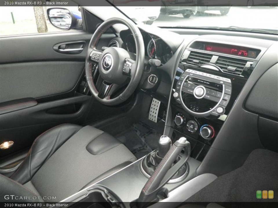Black Interior Dashboard for the 2010 Mazda RX-8 R3 #74481657