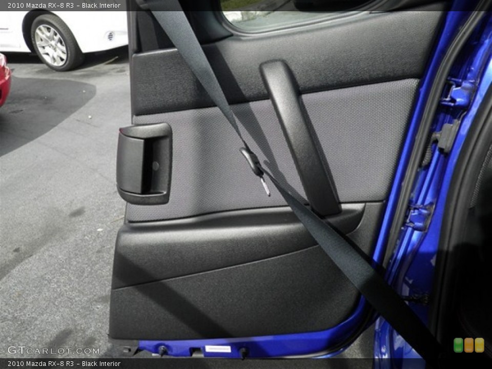 Black Interior Door Panel for the 2010 Mazda RX-8 R3 #74481692