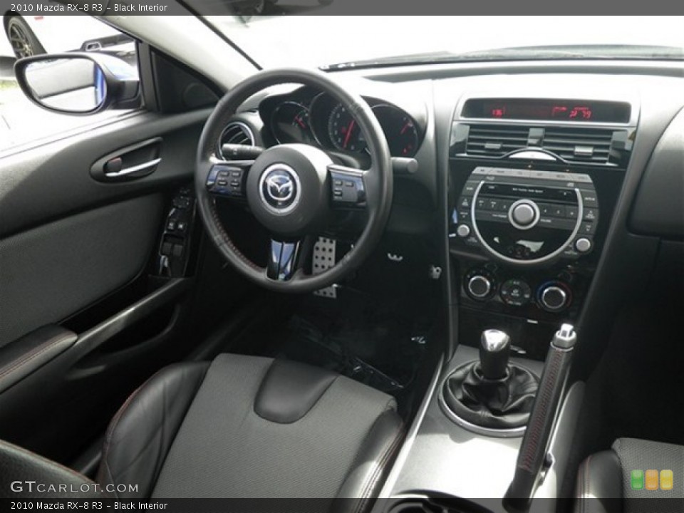 Black Interior Dashboard for the 2010 Mazda RX-8 R3 #74481790