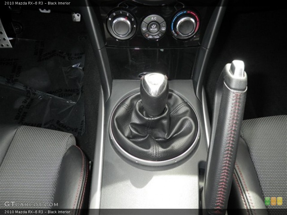 Black Interior Transmission for the 2010 Mazda RX-8 R3 #74481863