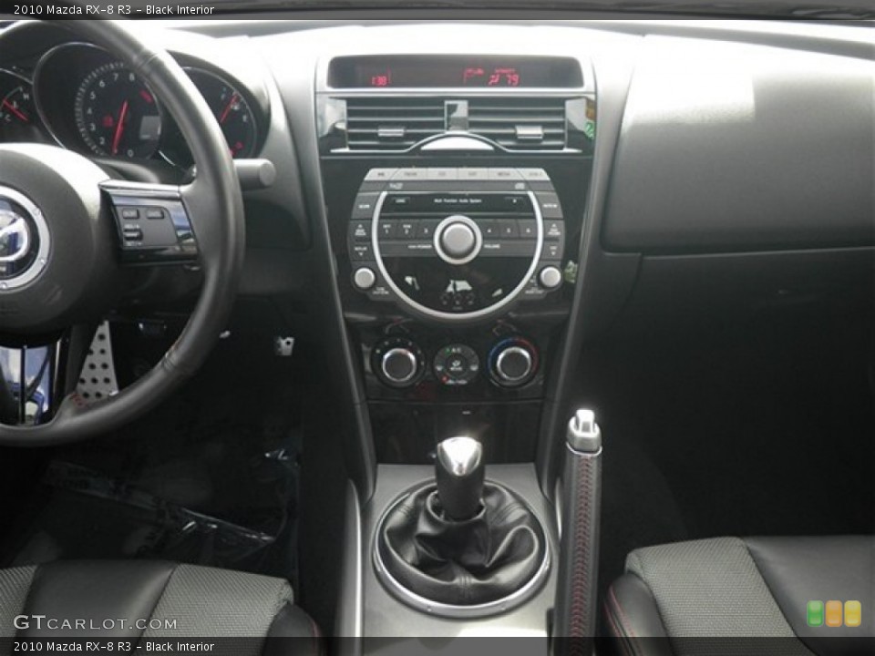 Black Interior Controls for the 2010 Mazda RX-8 R3 #74481875