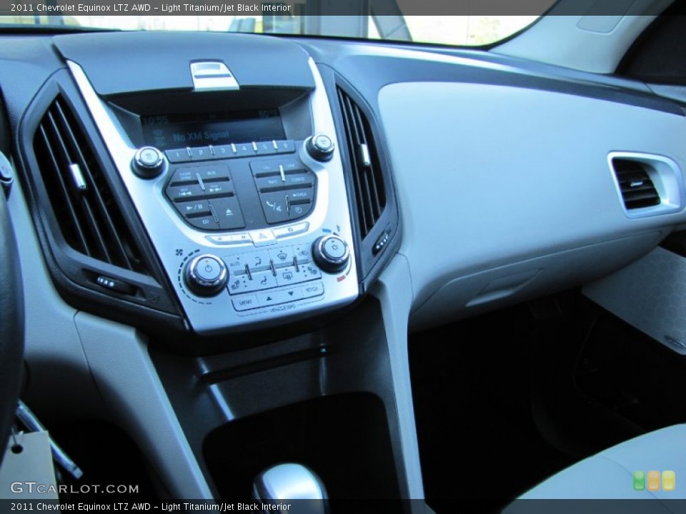 Light Titanium/Jet Black Interior Controls for the 2011 Chevrolet Equinox LTZ AWD #74482520