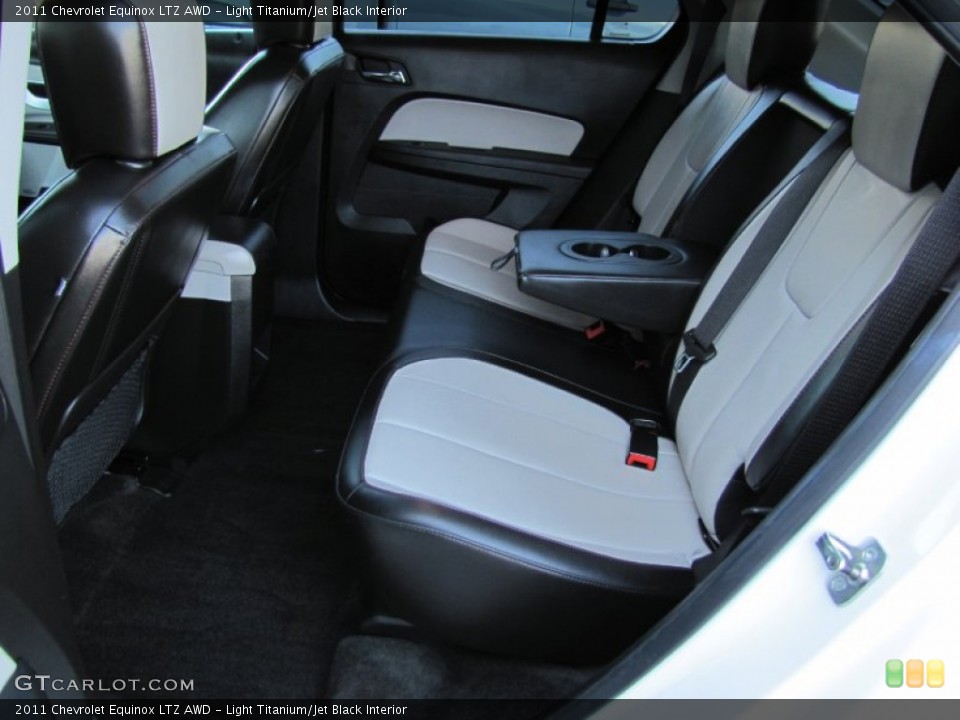 Light Titanium/Jet Black Interior Rear Seat for the 2011 Chevrolet Equinox LTZ AWD #74482655