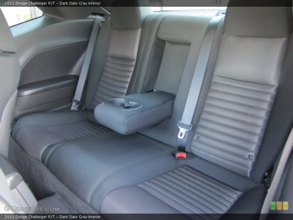 Dark Slate Gray Interior Rear Seat for the 2011 Dodge Challenger R/T #74483390